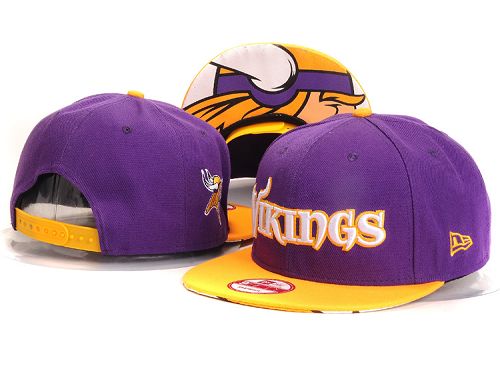 NFL Minnesota Vikings Stitched Snapback Hats 001